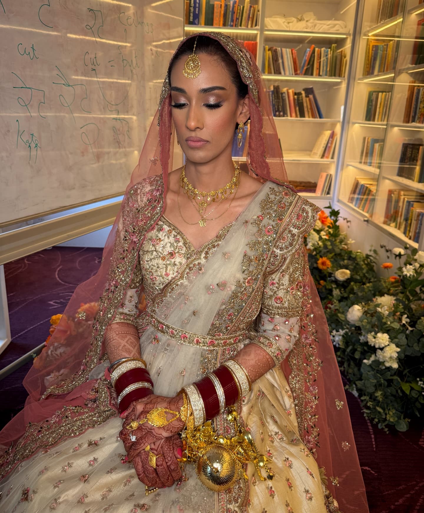 Luxury bridal finish