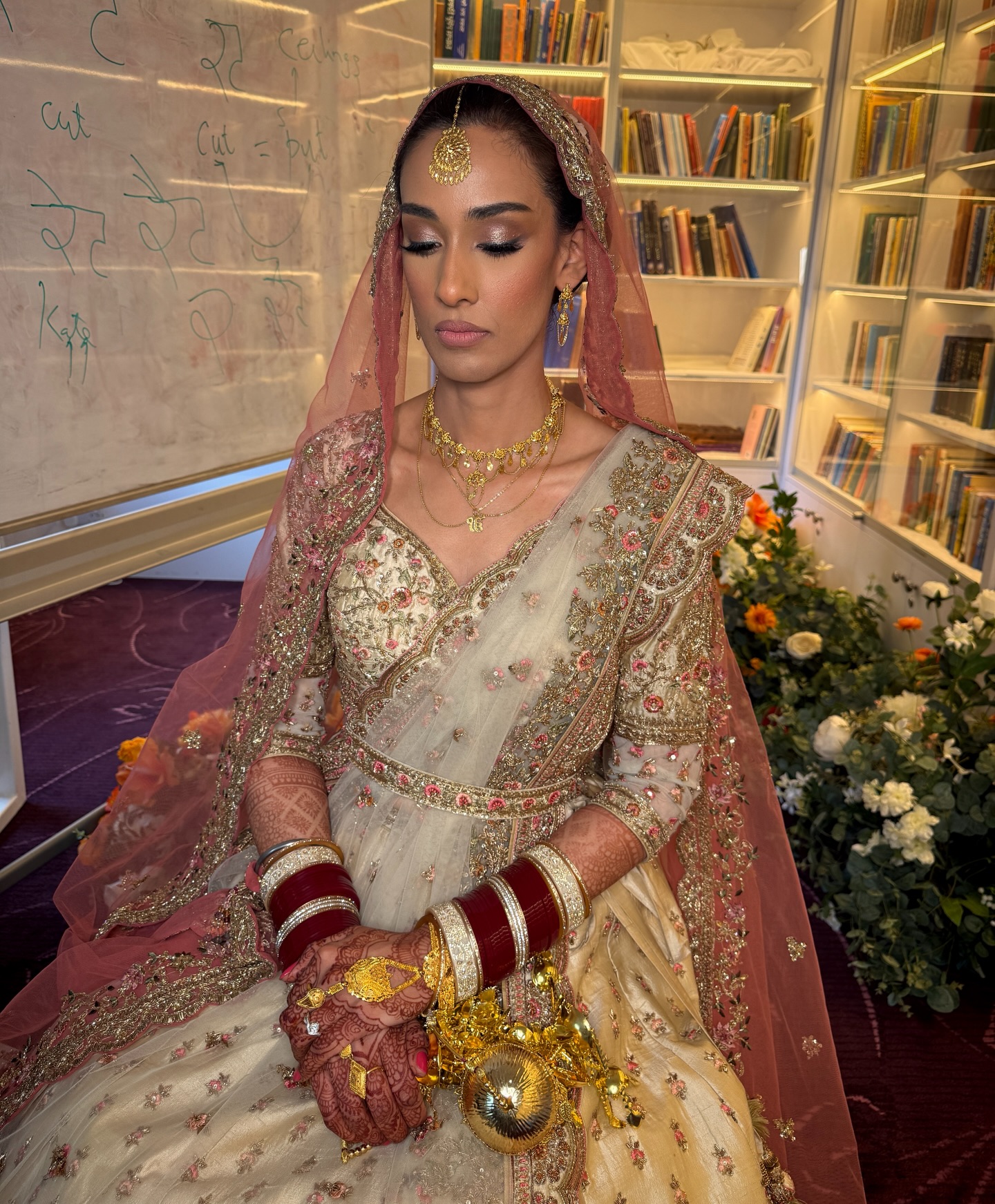 Luxury bridal finish