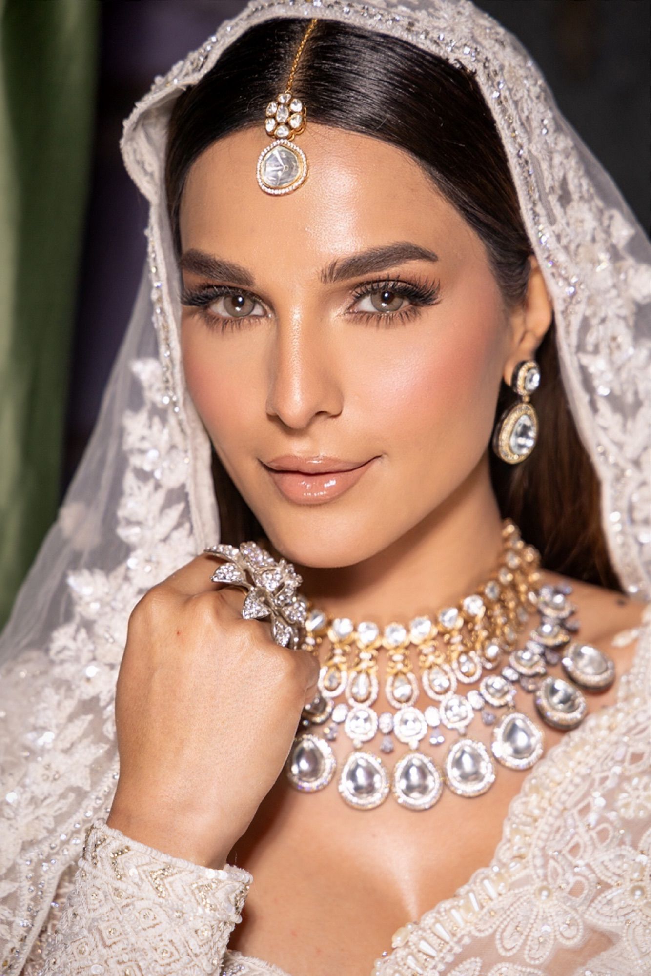 Ceremony bridal makeup