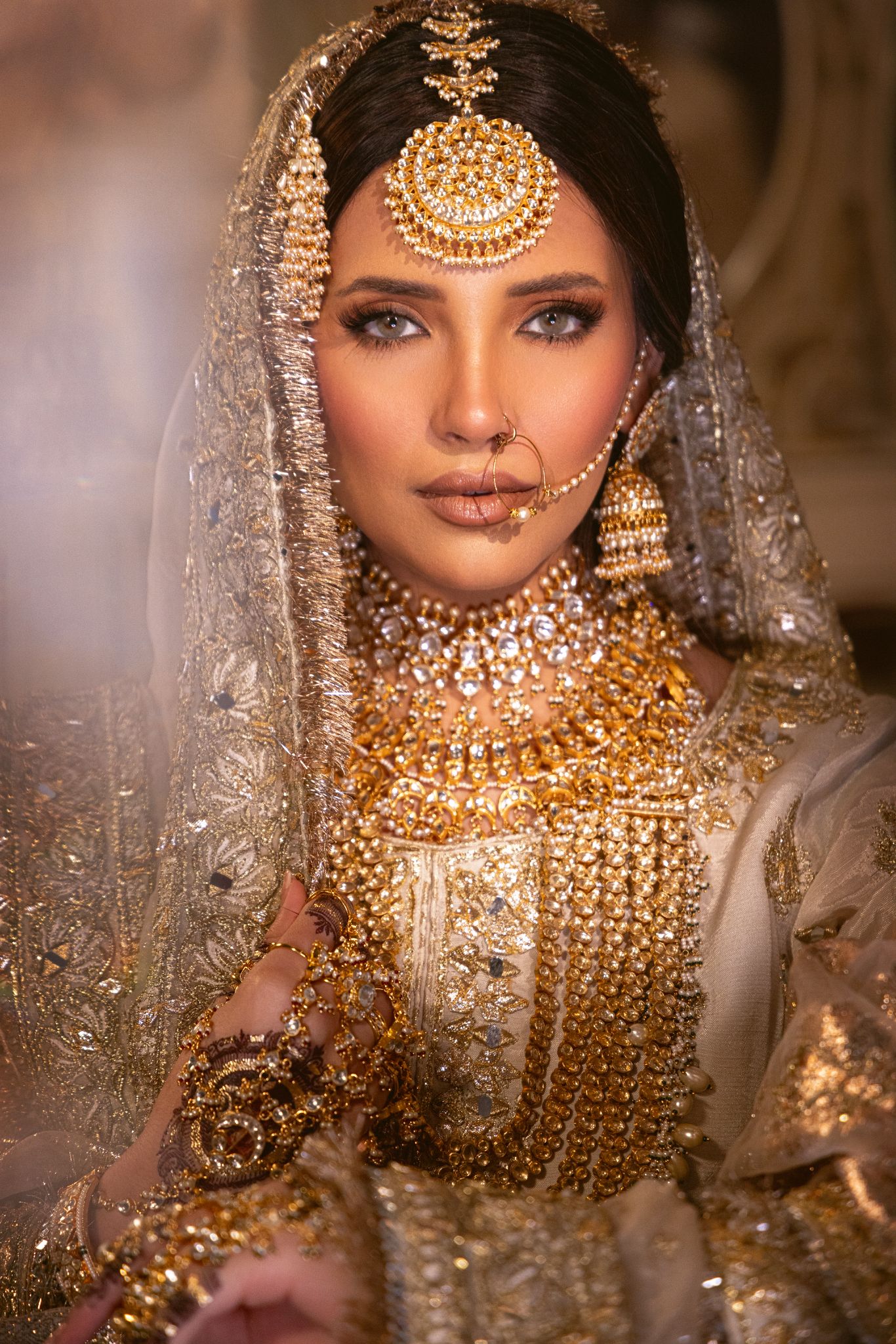 Ceremonial bridal glow
