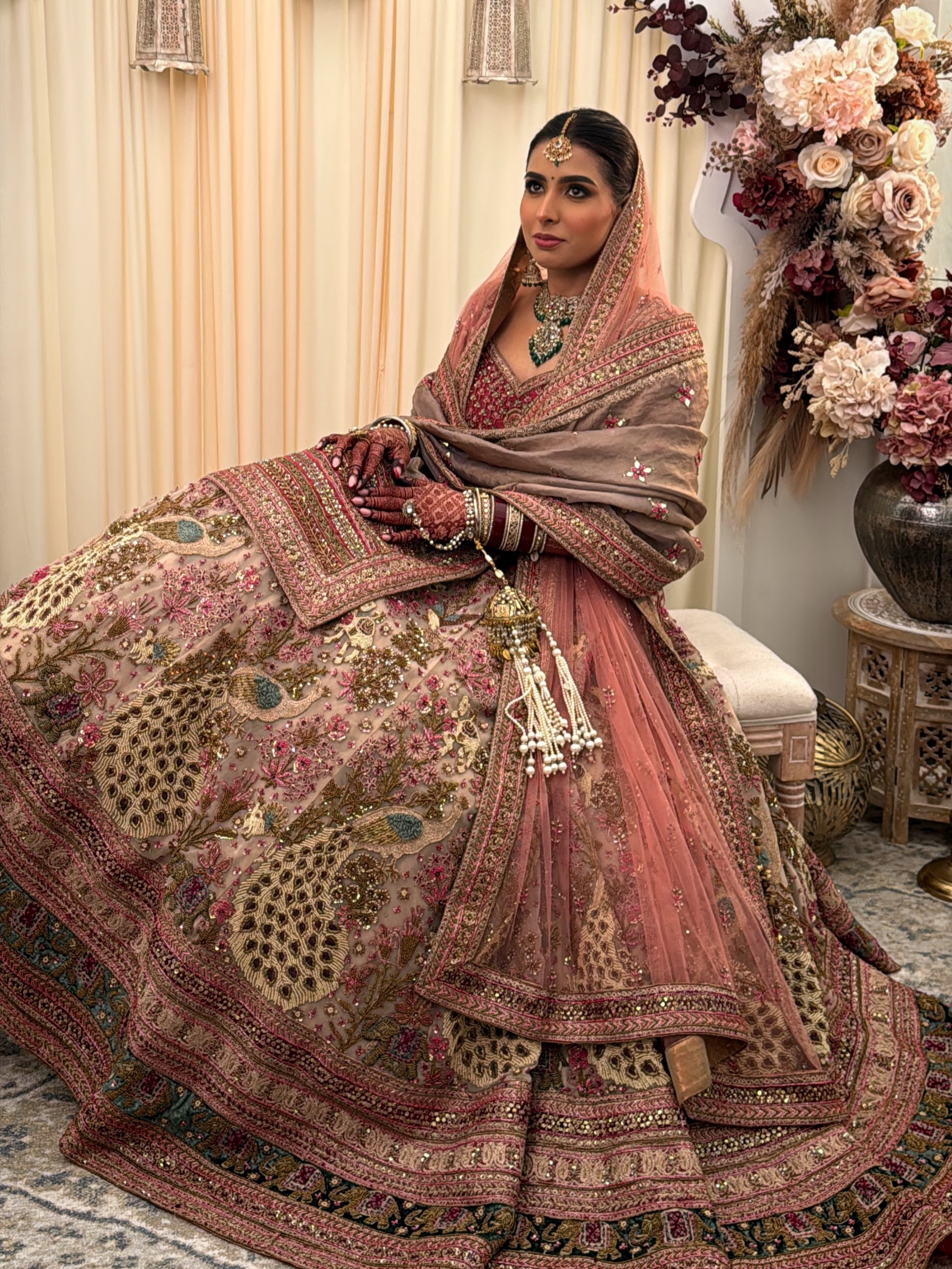 Atelier bridal portrait